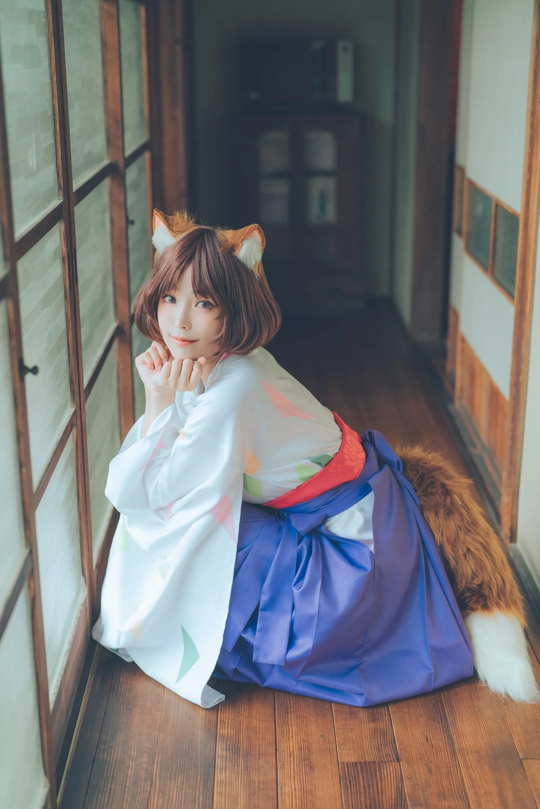 ElyEE子 – NO.113 2023.July A-Dongitsune ~Taisho-era 大正小狐狸 [46P]插图5